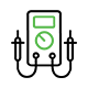 icon: -	Battery Testing and Safety
